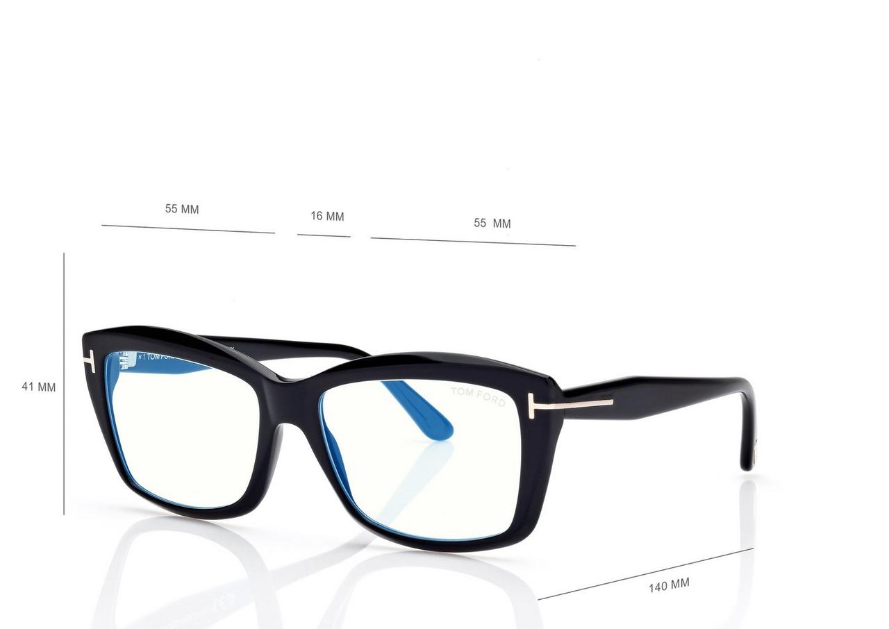 RECTANGULAR BLUE BLOCK OPTICALS image number 3