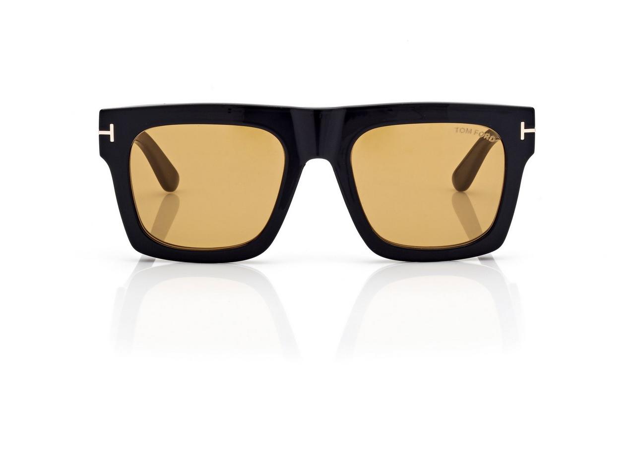 BLUE BLOCK FAUSTO OPTICALS WITH CLIP ON SUNGLASSES image number 0