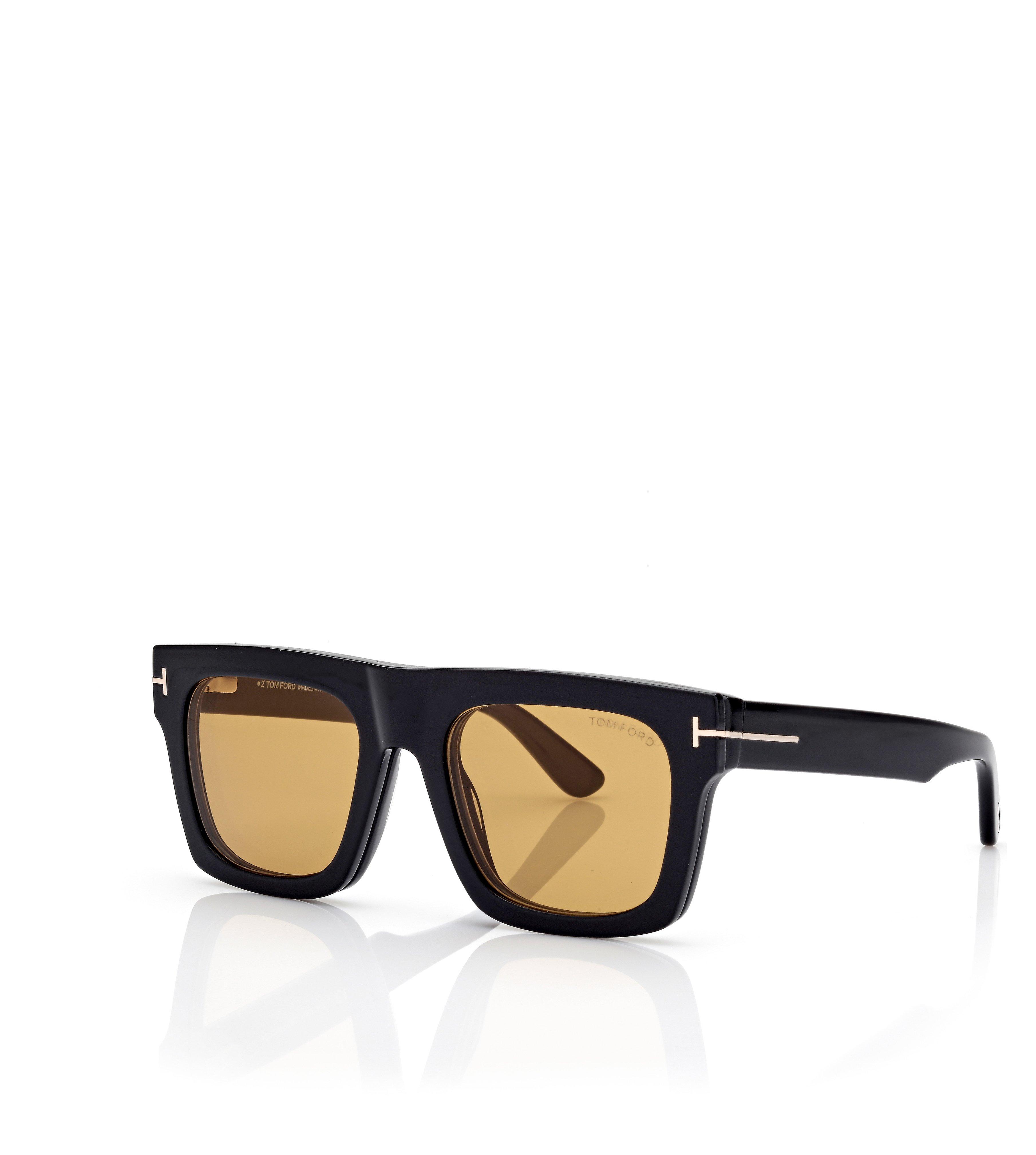 BLUE BLOCK FAUSTO OPTICALS WITH CLIP ON SUNGLASSES