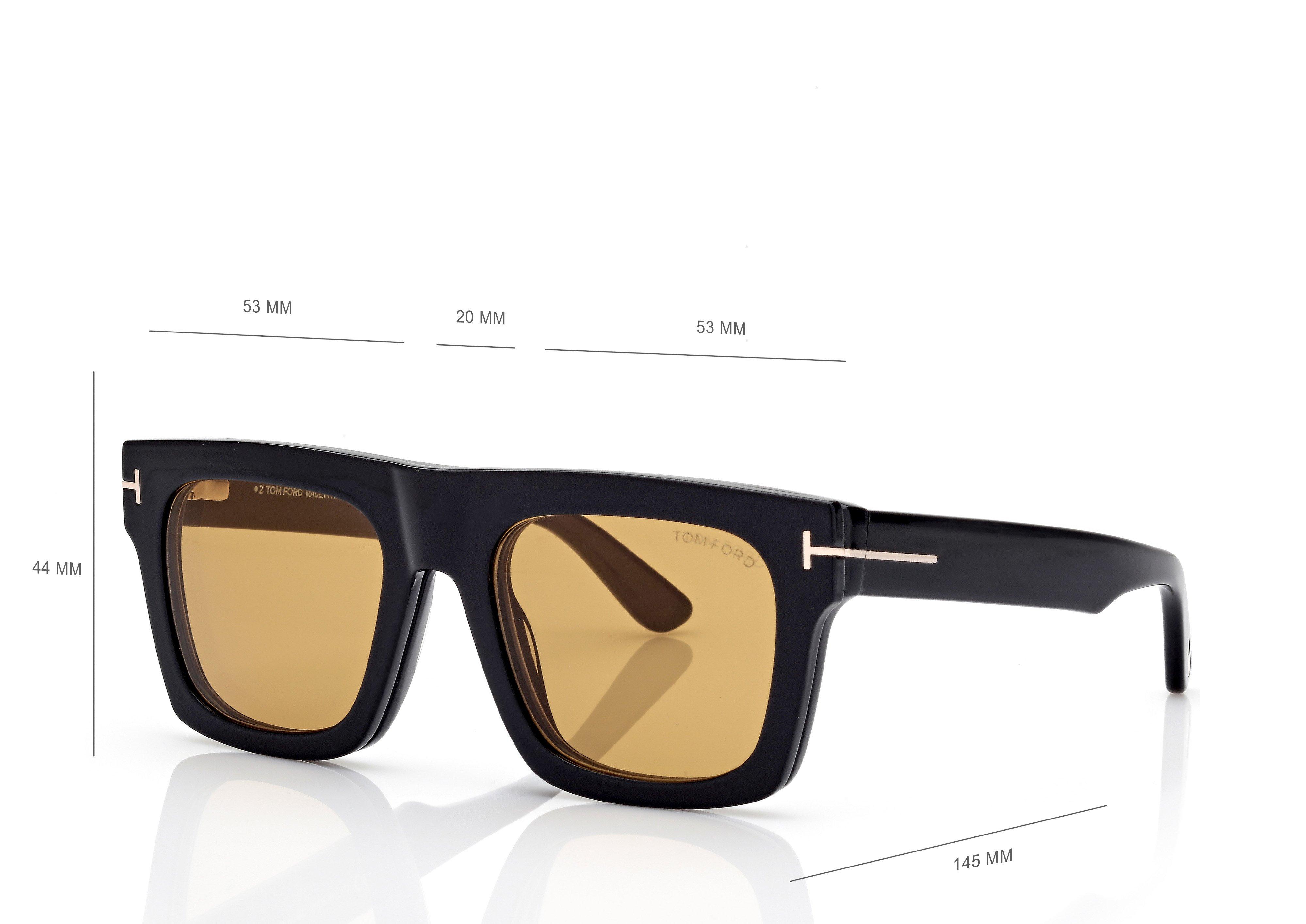 BLUE BLOCK FAUSTO OPTICALS WITH CLIP ON SUNGLASSES | TOM FORD Fashion