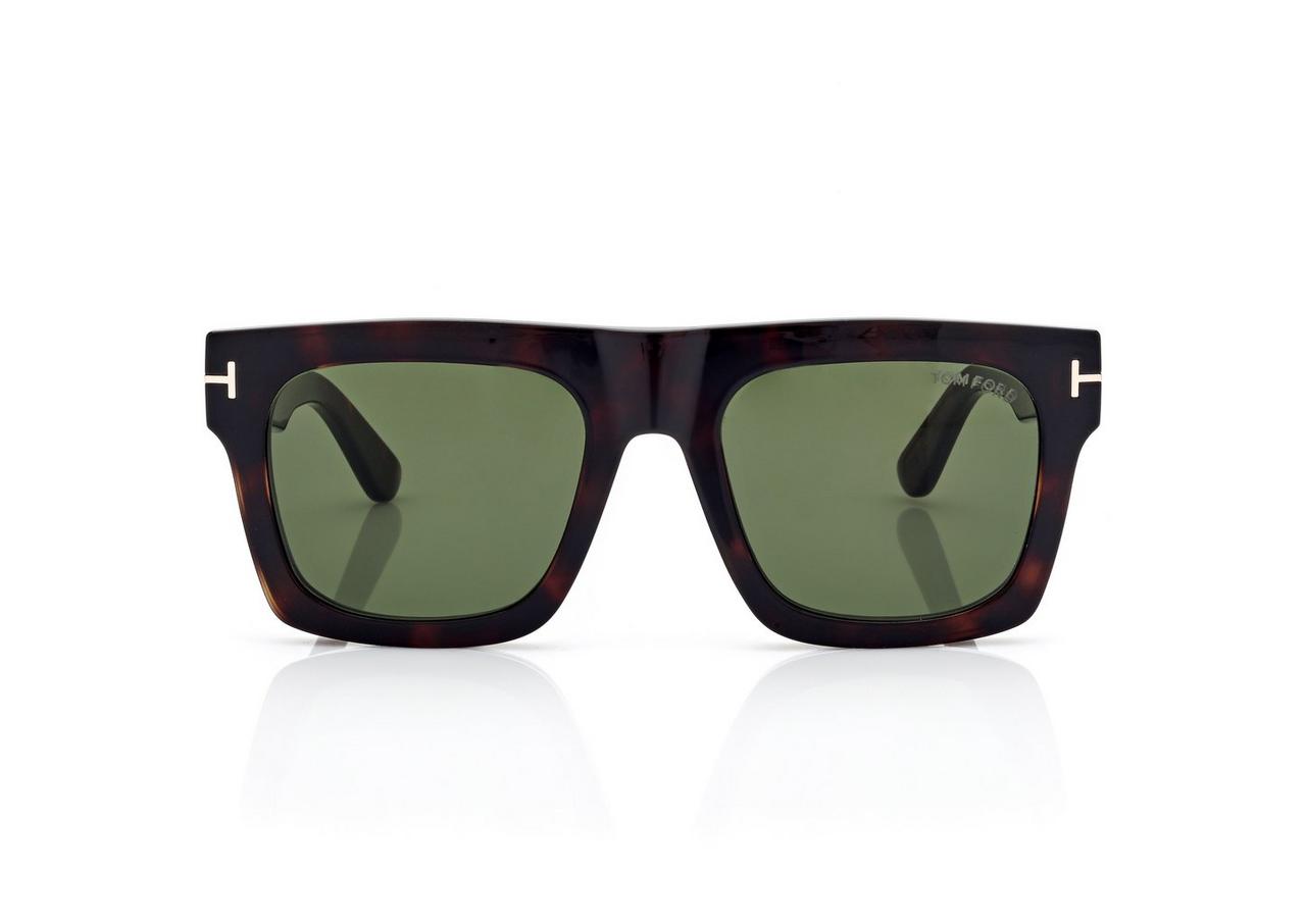 BLUE BLOCK FAUSTO OPTICALS WITH CLIP ON SUNGLASSES image number 0