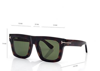 BLUE BLOCK FAUSTO OPTICALS WITH CLIP ON SUNGLASSES image number 3