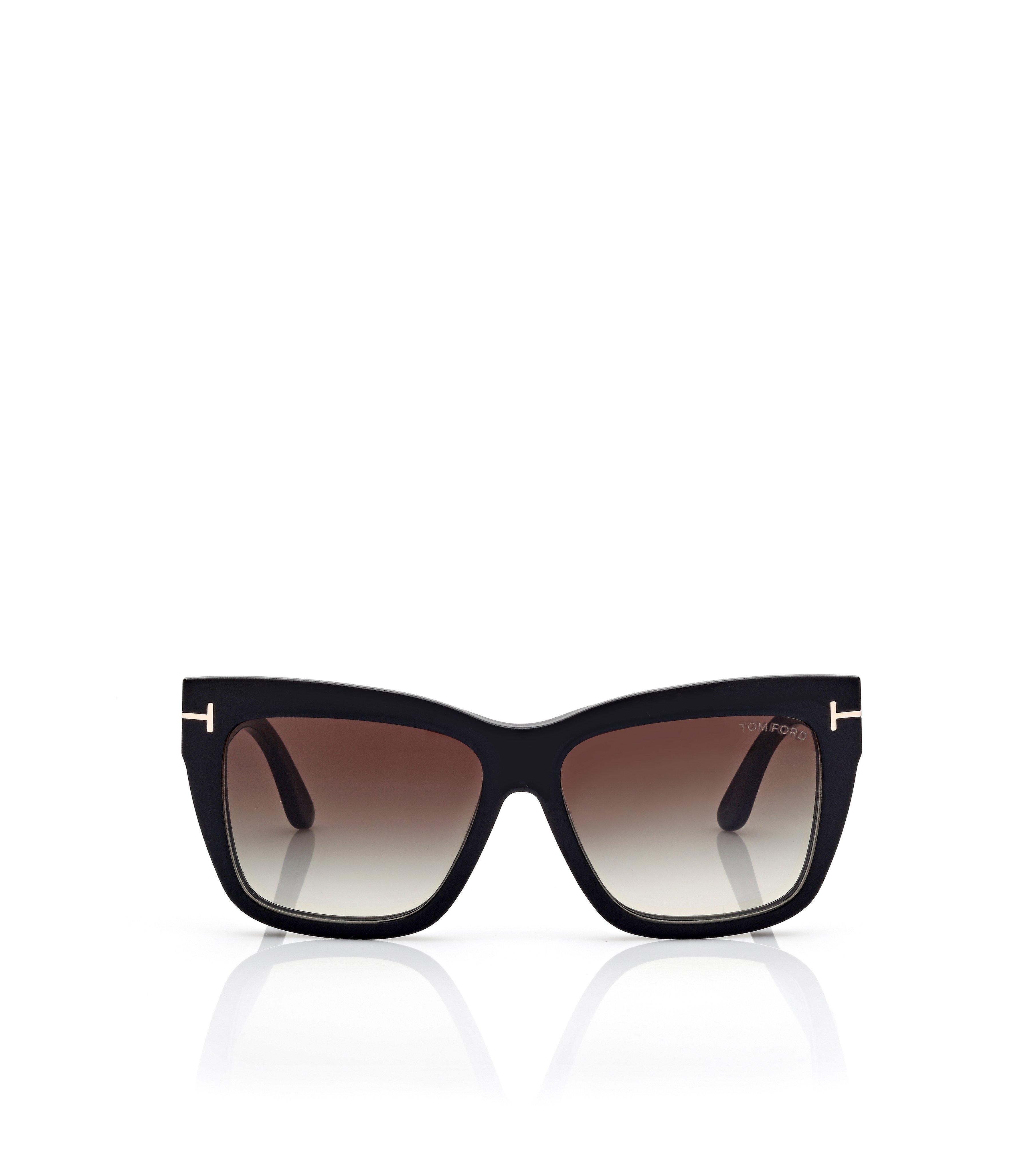 BLUE BLOCK SQUARE OPTICALS WITH CLIP ON SUNGLASSES