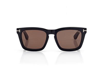 ICON BLUE BLOCK SQUARE OPTICALS WITH CLIP ON SUNGLASSES image number 0