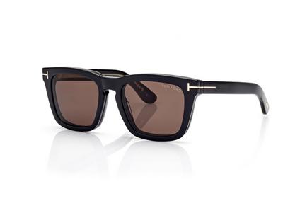 ICON BLUE BLOCK SQUARE OPTICALS WITH CLIP ON SUNGLASSES image number 1