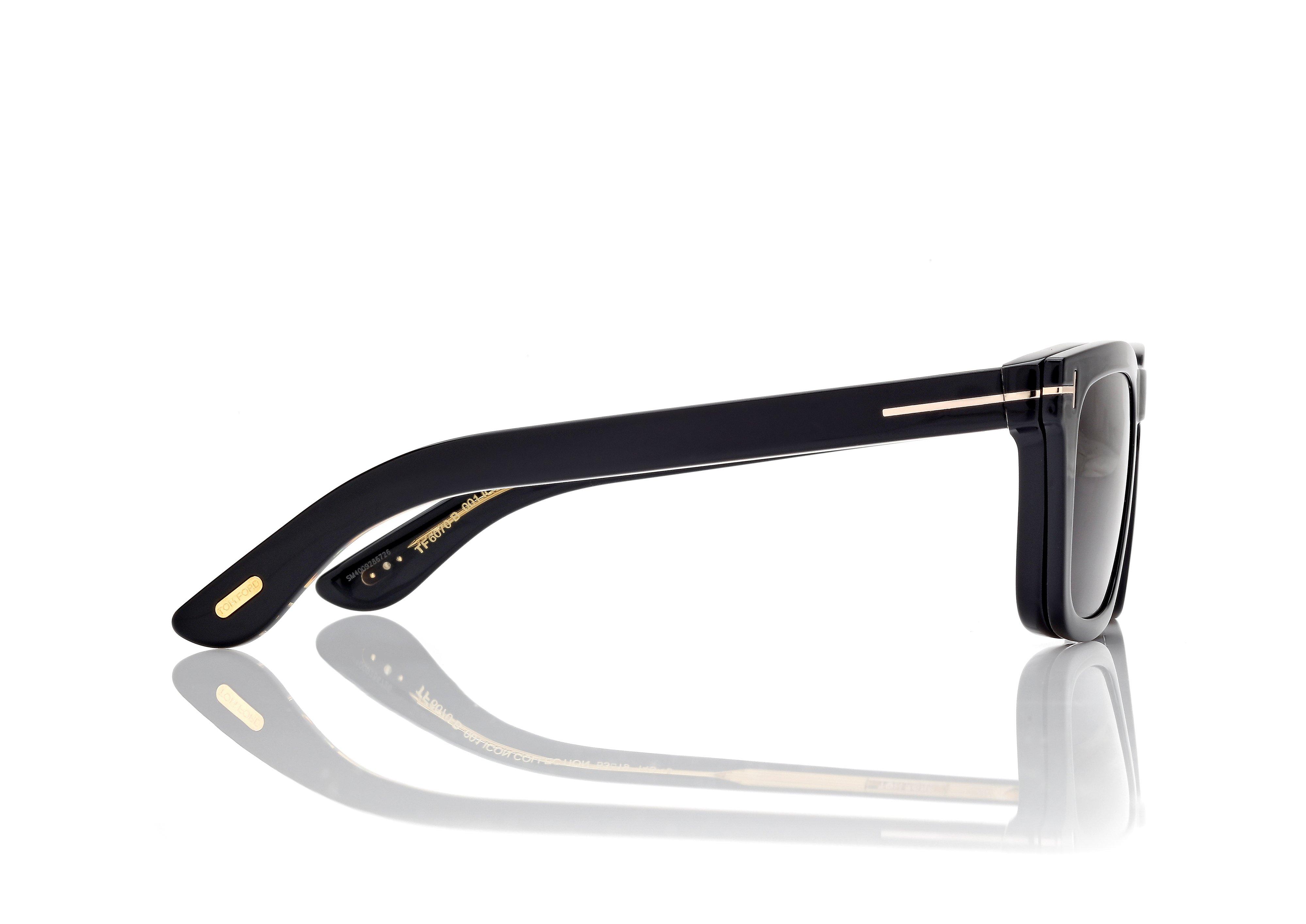 ICON BLUE BLOCK SQUARE OPTICALS WITH CLIP ON SUNGLASSES | TOM FORD