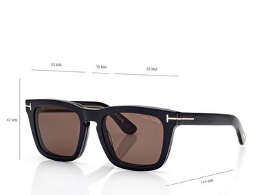 ICON BLUE BLOCK SQUARE OPTICALS WITH CLIP ON SUNGLASSES image number 3