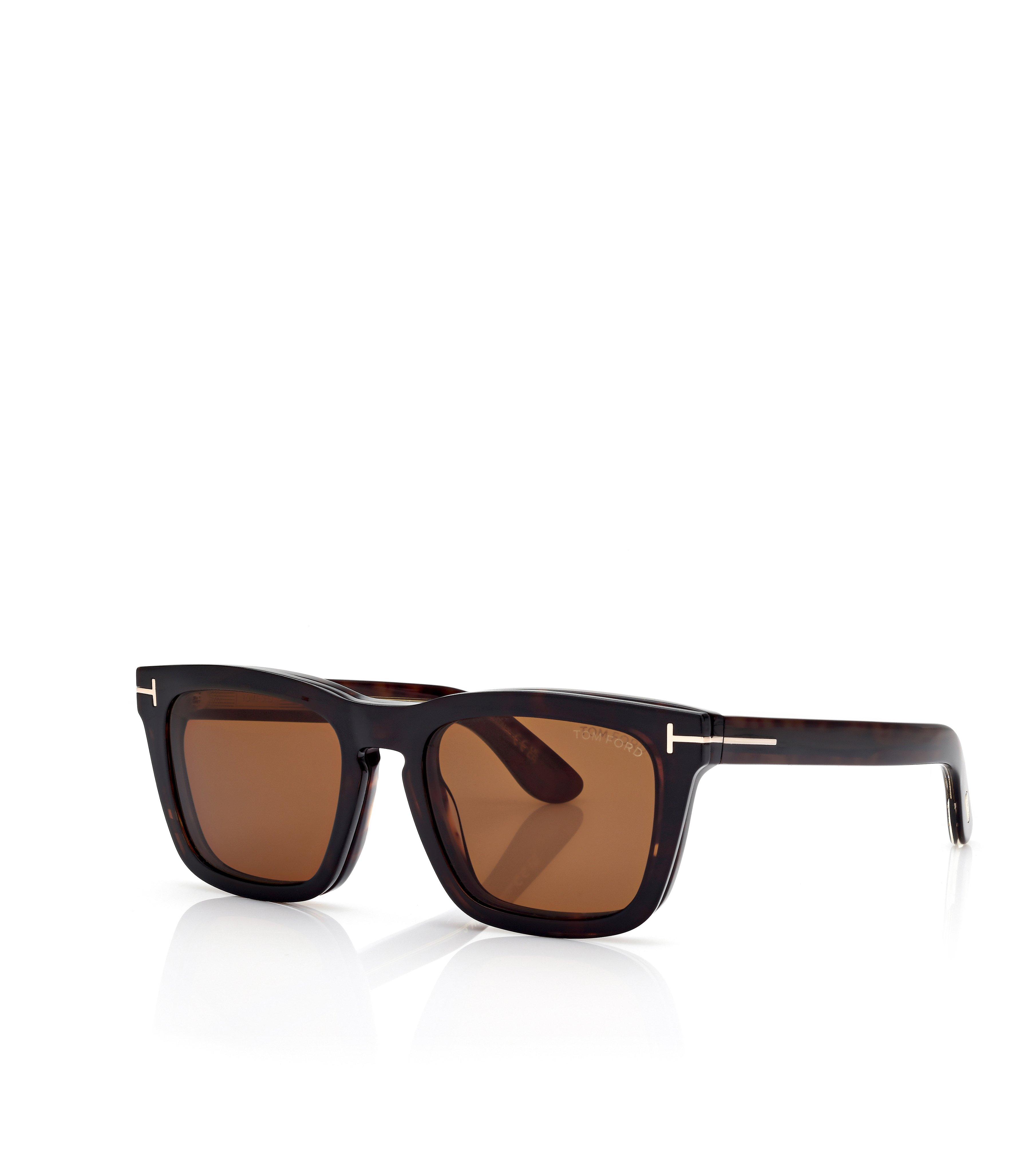 ICON BLUE BLOCK SQUARE OPTICALS WITH CLIP ON SUNGLASSES