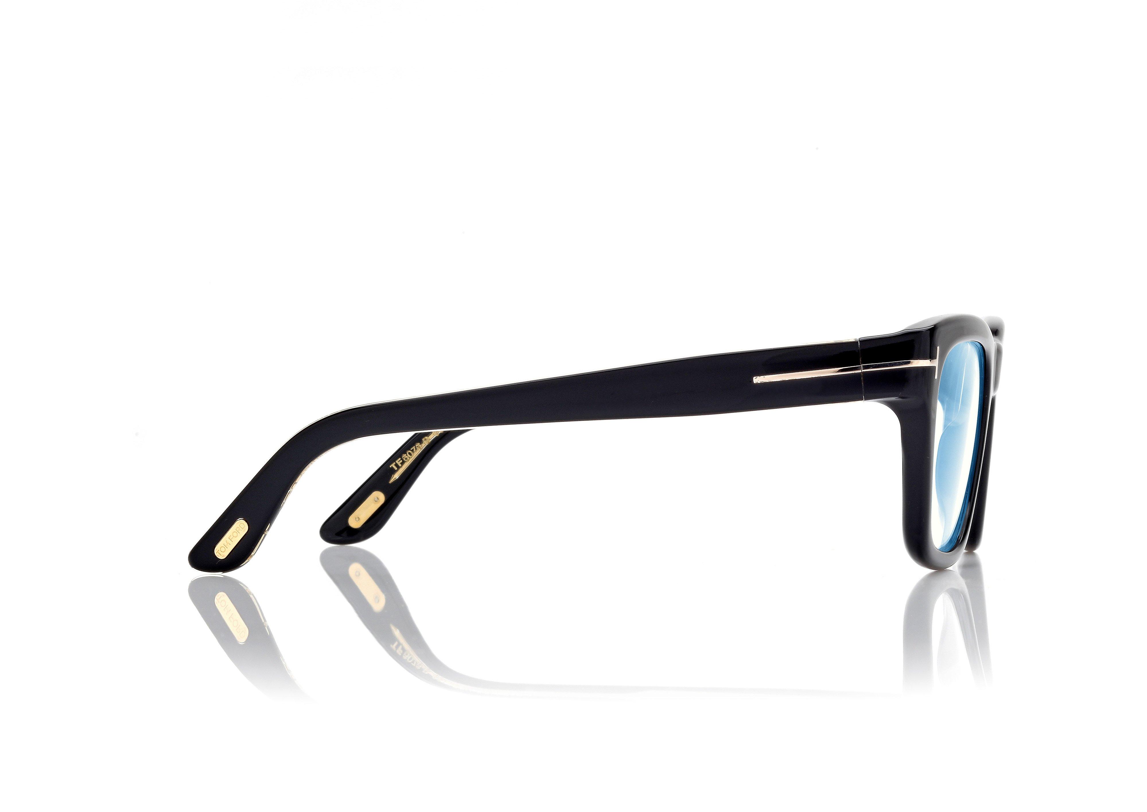 ICON BLUE BLOCK SQUARE OPTICALS | TOM FORD Fashion