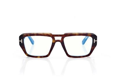 TOM FORD OM DARK HAVANA ICON BLUE BLOCK NAVIGATOR OPTICALS