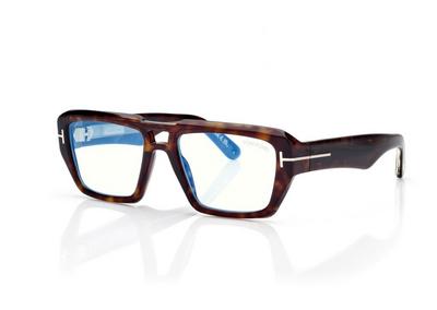 TOM FORD OM DARK HAVANA ICON BLUE BLOCK NAVIGATOR OPTICALS