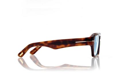 TOM FORD OM LIGHT HAVANA ICON BLUE BLOCK NAVIGATOR OPTICALS