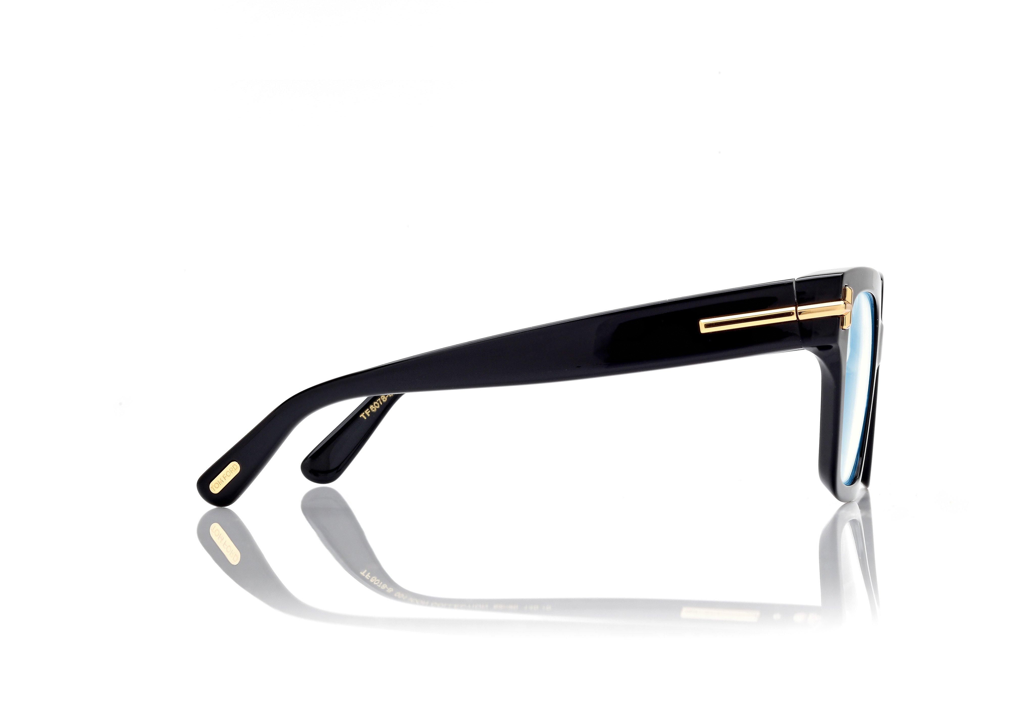 ICON BLUE BLOCK SQUARE OPTICALS | TOM FORD Fashion