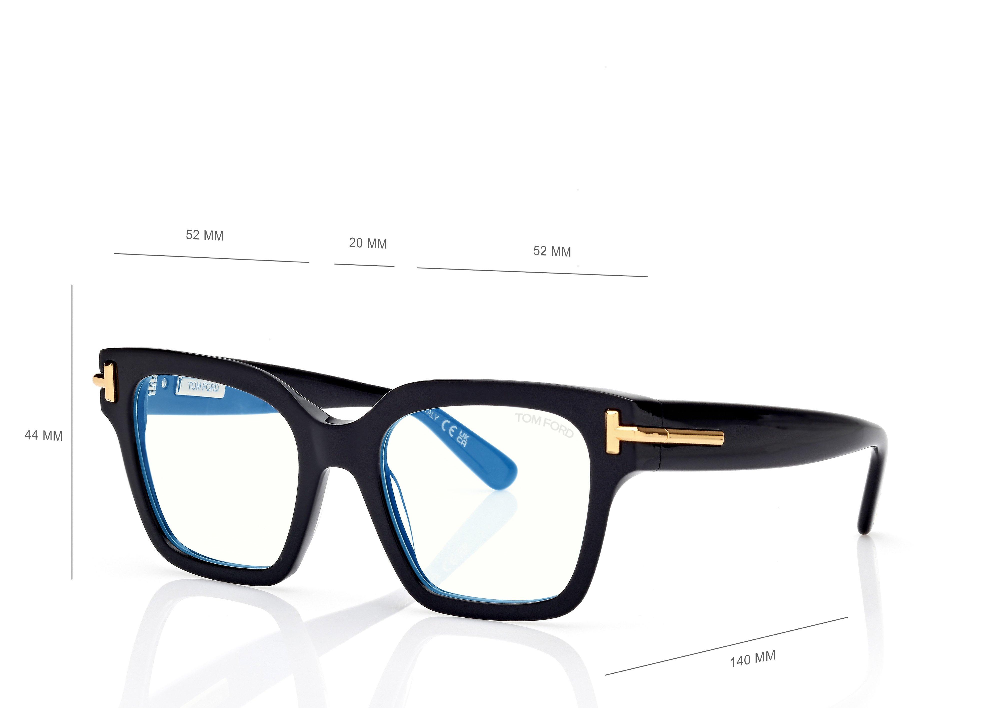 ICON BLUE BLOCK SQUARE OPTICALS | TOM FORD Fashion