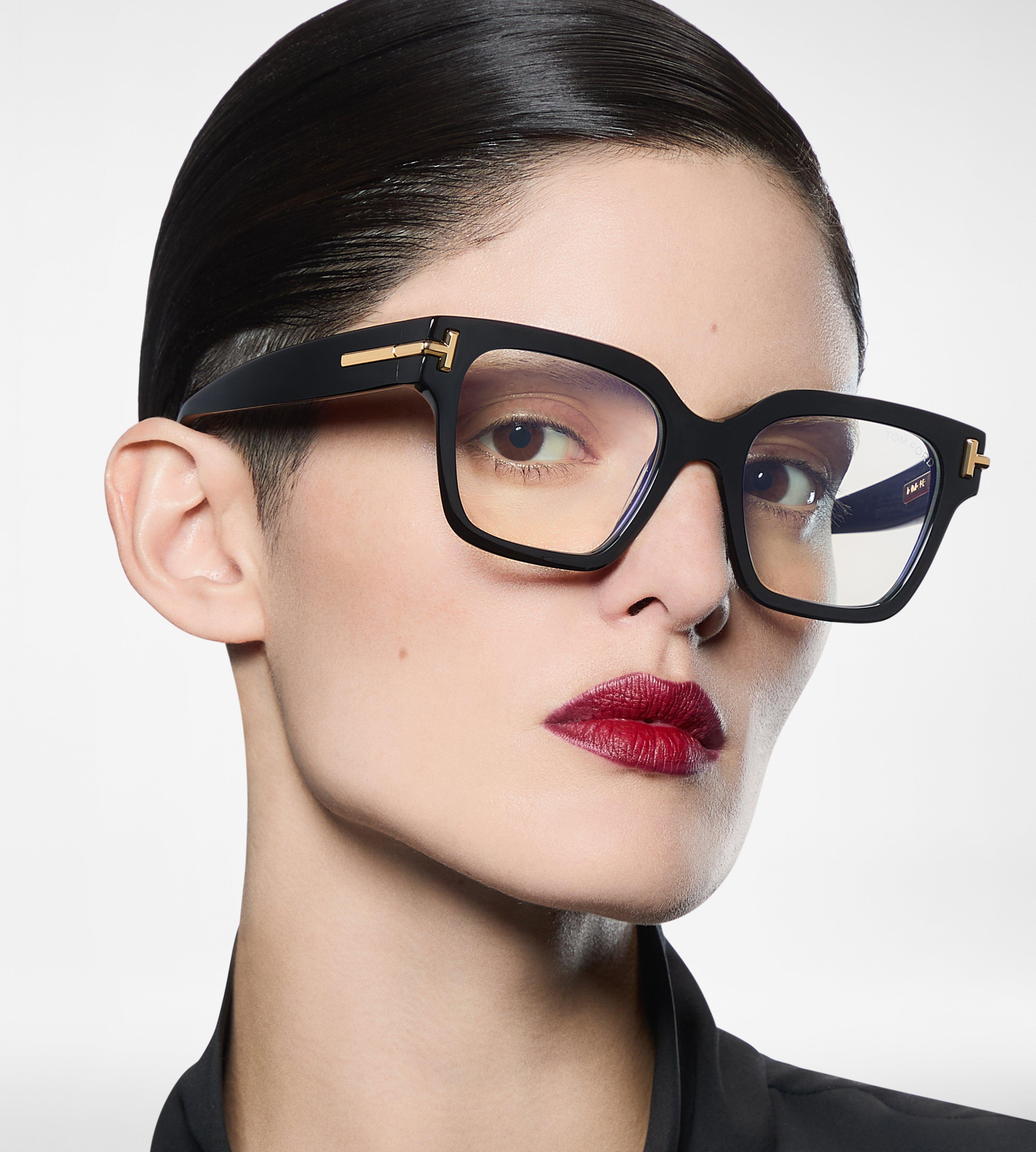 ICON BLUE BLOCK SQUARE OPTICALS | TOM FORD Fashion