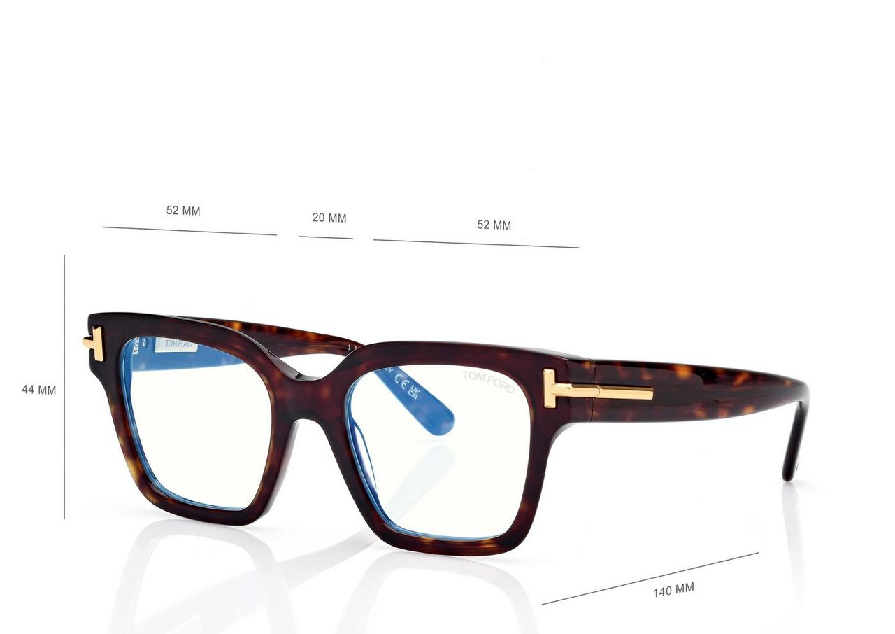 ICON BLUE BLOCK SQUARE OPTICALS image number 3
