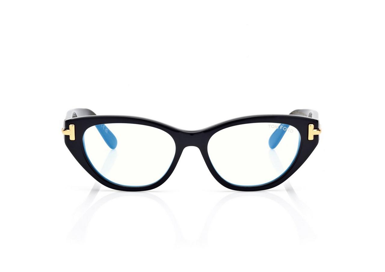 ICON BLUE BLOCK OVAL OPTICALS image number 0