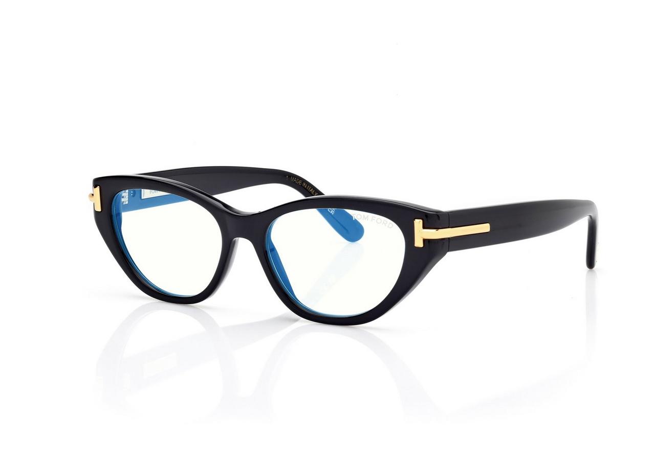 ICON BLUE BLOCK OVAL OPTICALS image number 1