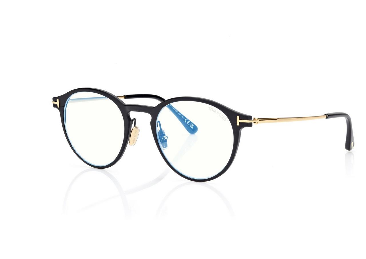 BLUE BLOCK ROUND OPTICALS image number 1
