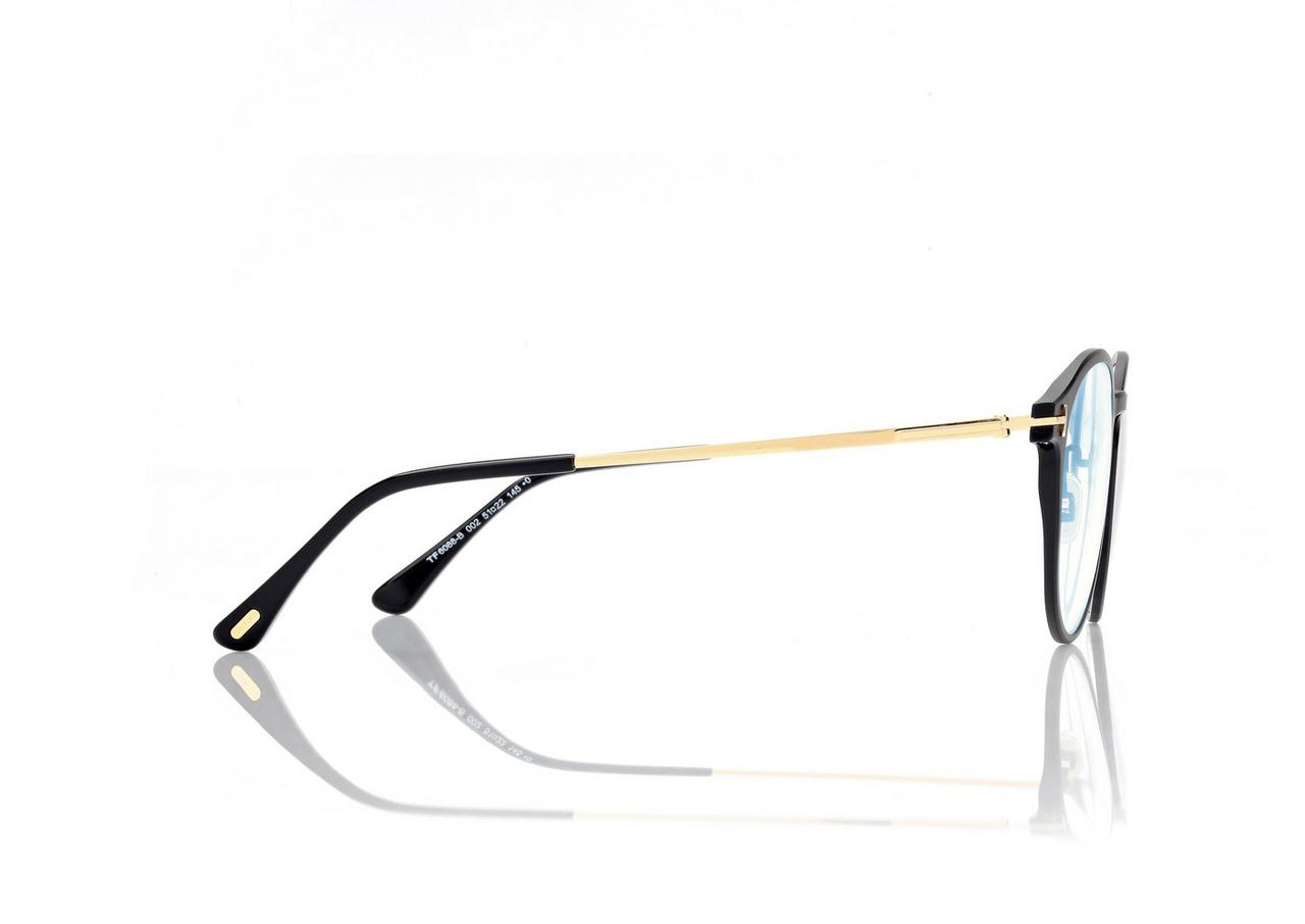 BLUE BLOCK ROUND OPTICALS image number 2