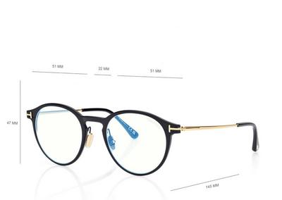 BLUE BLOCK ROUND OPTICALS image number 3