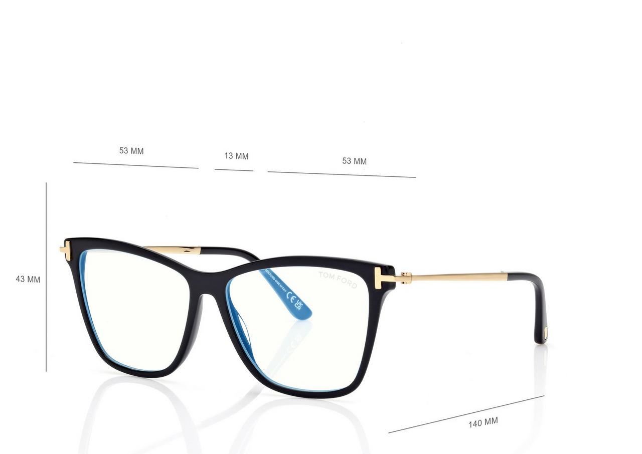 BLUE BLOCK BUTTERFLY OPTICALS image number 3