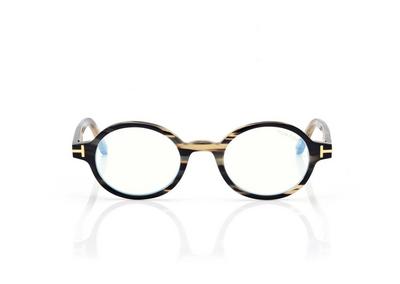 ROUND HORN BLUE BLOCK OPTICALS image number 0