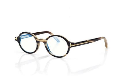 ROUND HORN BLUE BLOCK OPTICALS image number 1