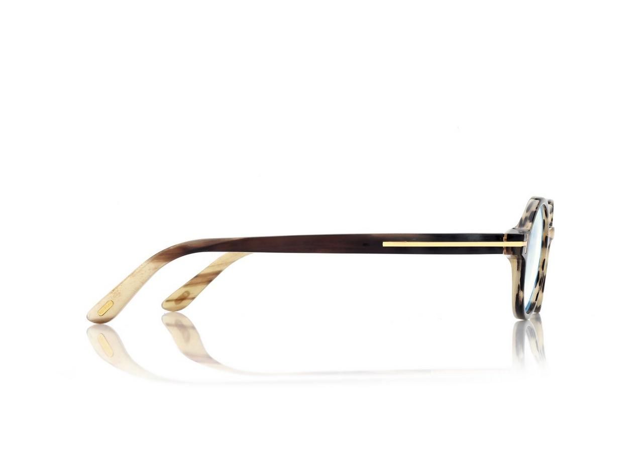 ROUND HORN BLUE BLOCK OPTICALS image number 2