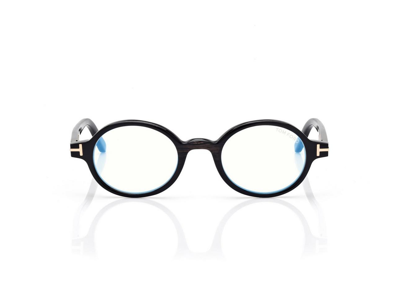 ROUND HORN BLUE BLOCK OPTICALS image number 0