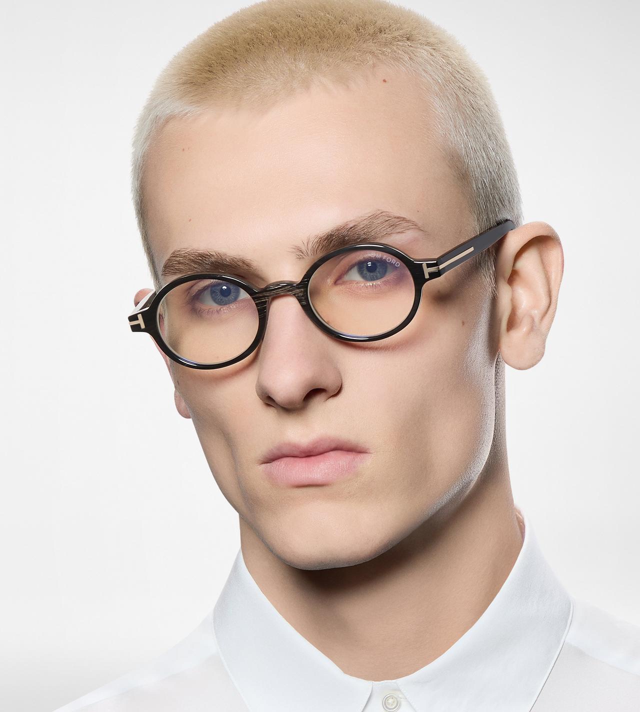 ROUND HORN BLUE BLOCK OPTICALS image number 4