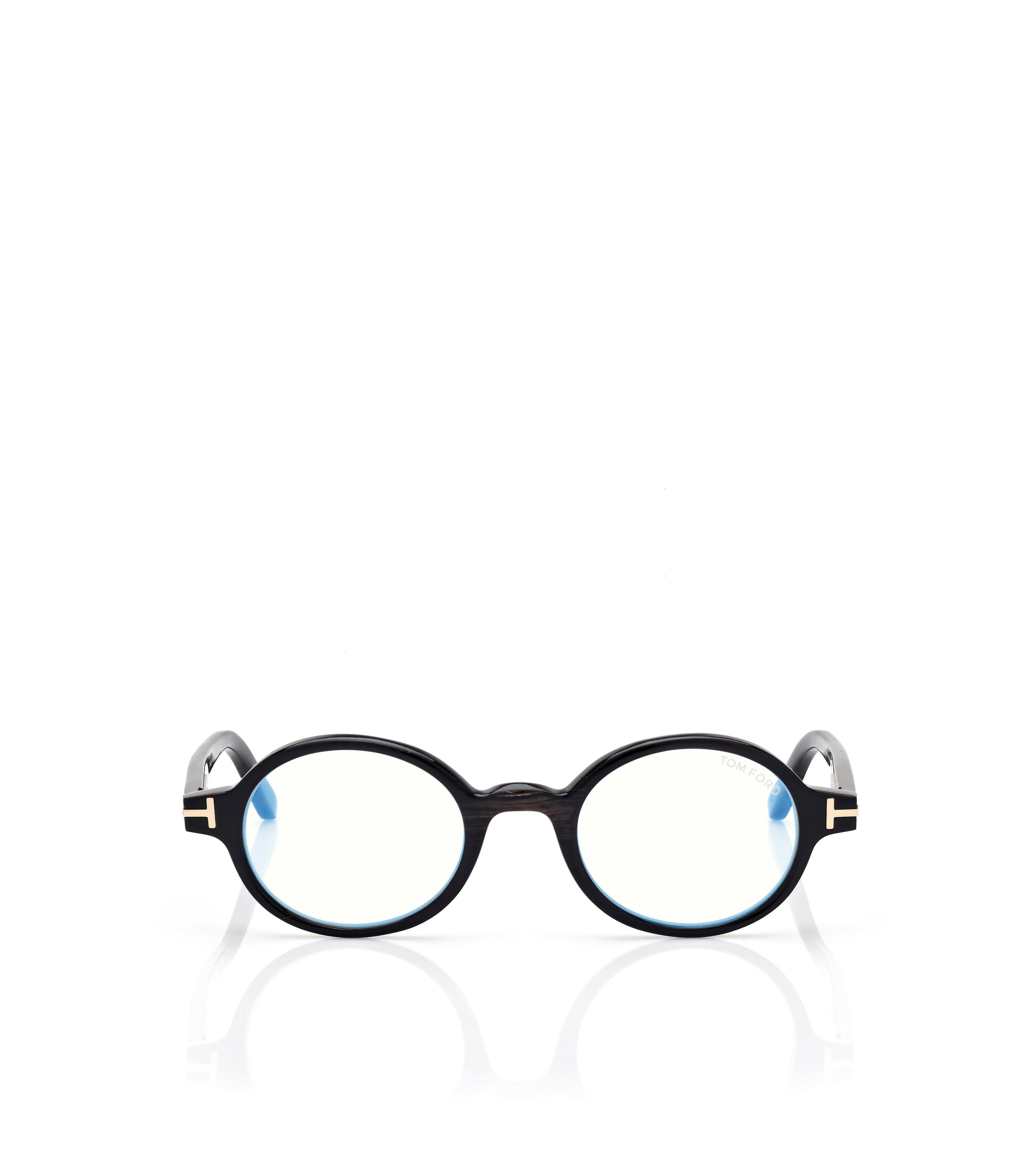 ROUND HORN BLUE BLOCK OPTICALS