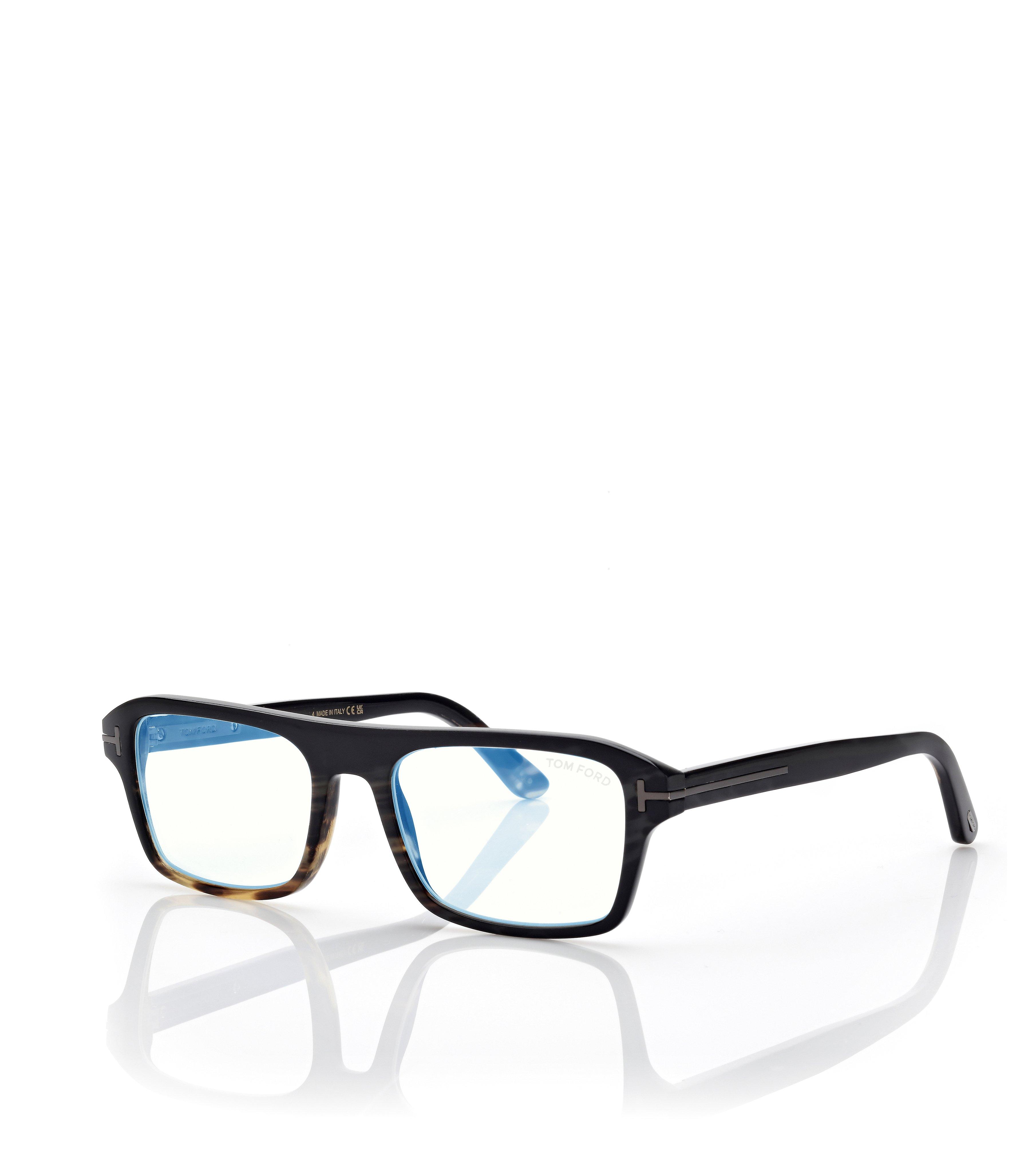 HORN RECTANGULAR BLUE BLOCK OPTICALS