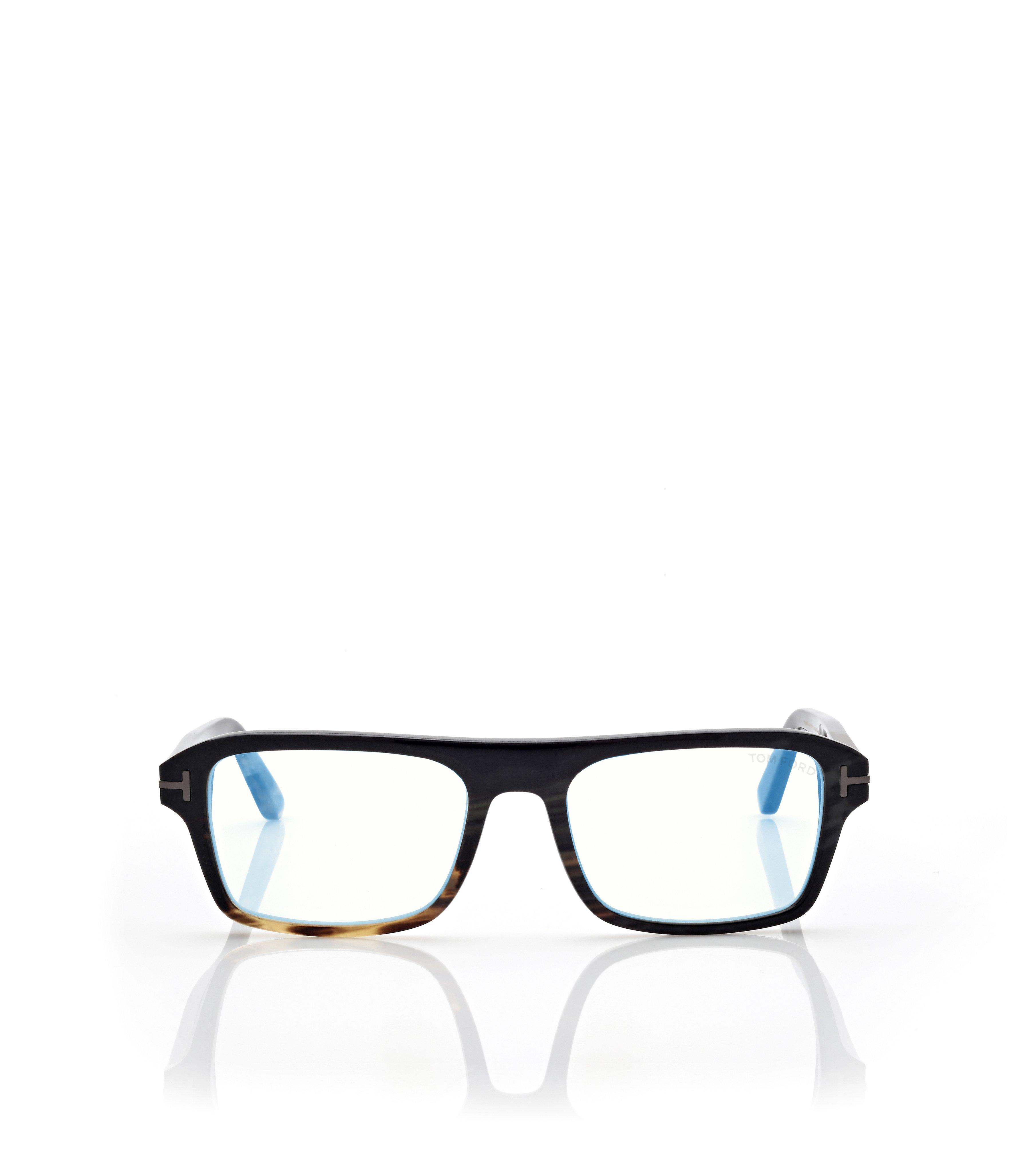 HORN RECTANGULAR BLUE BLOCK OPTICALS