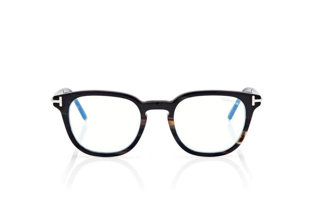 HORN SQUARE BLUE BLOCK OPTICALS image number 0