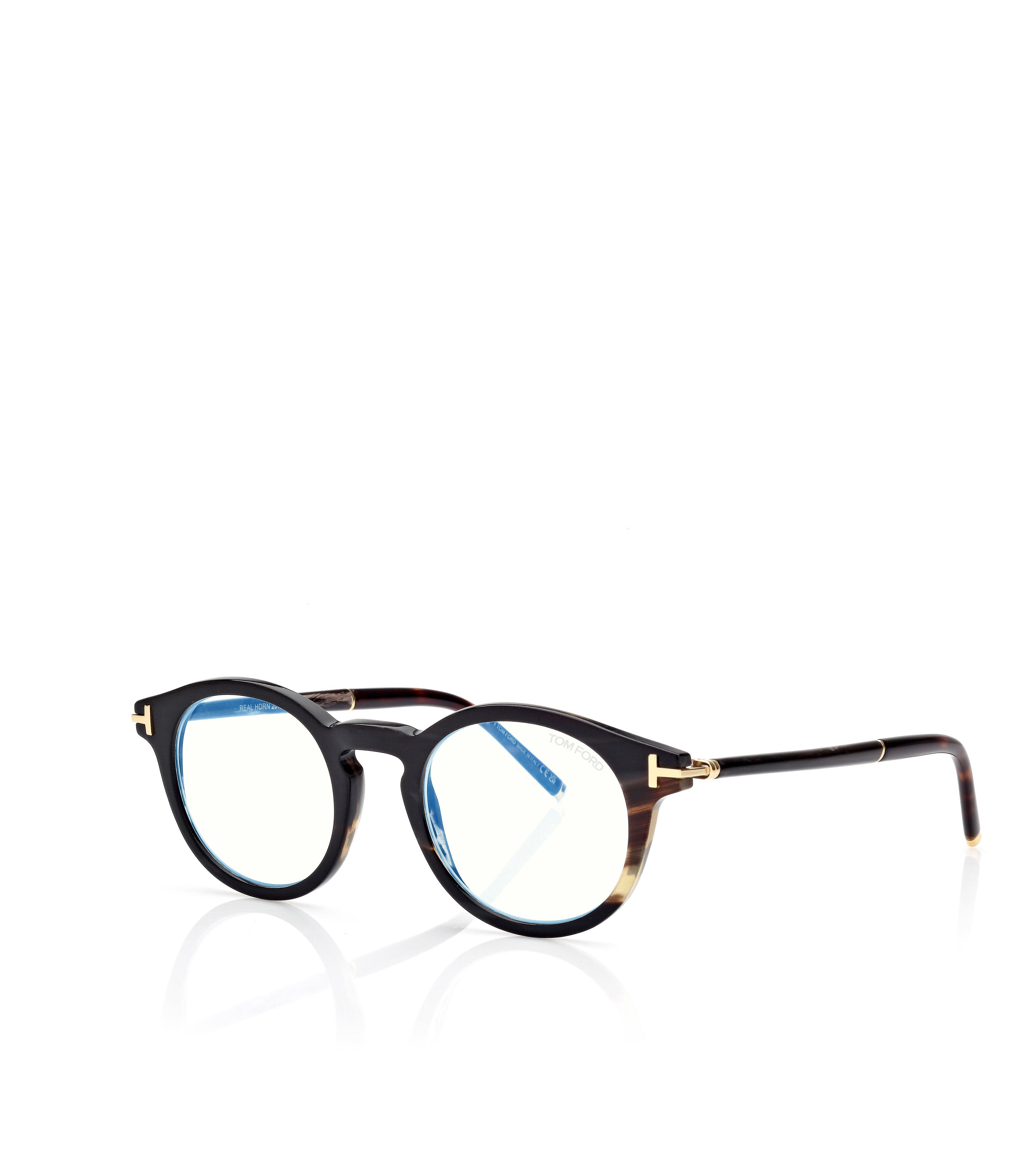 ROUND HORN BLUE BLOCK OPTICALS