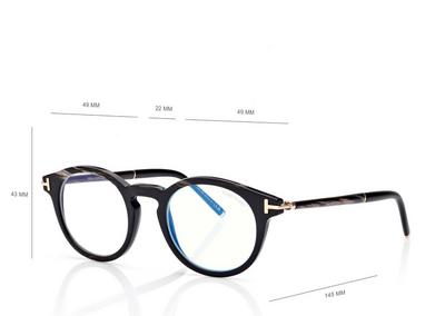 ROUND HORN BLUE BLOCK OPTICALS image number 3