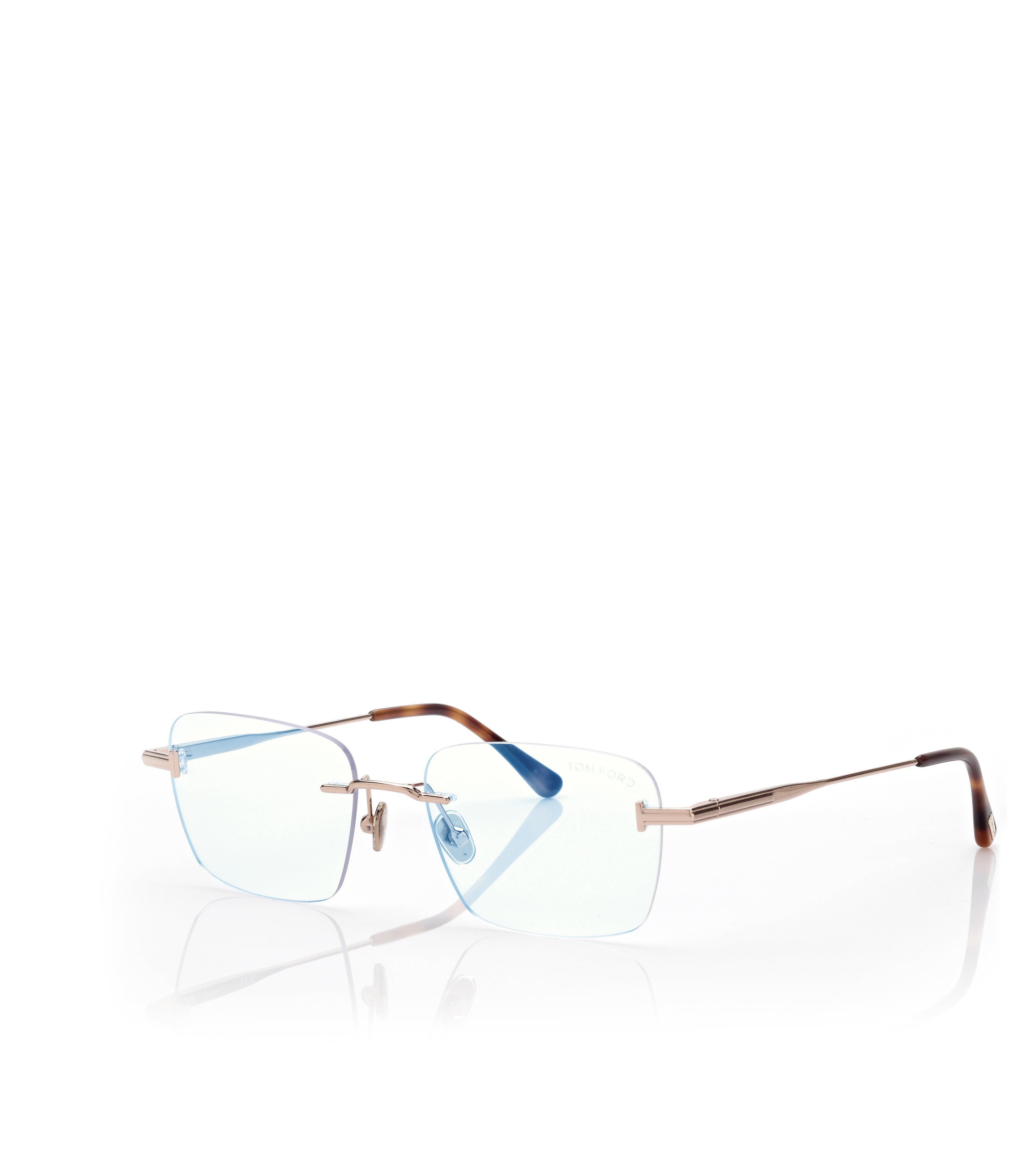 BLUE BLOCK RECTANGULAR OPTICALS