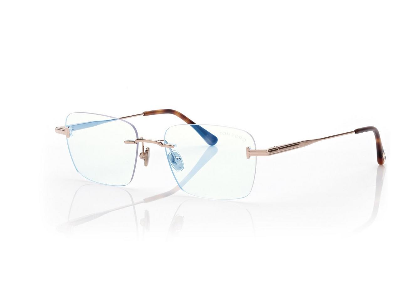 BLUE BLOCK RECTANGULAR OPTICALS image number 1