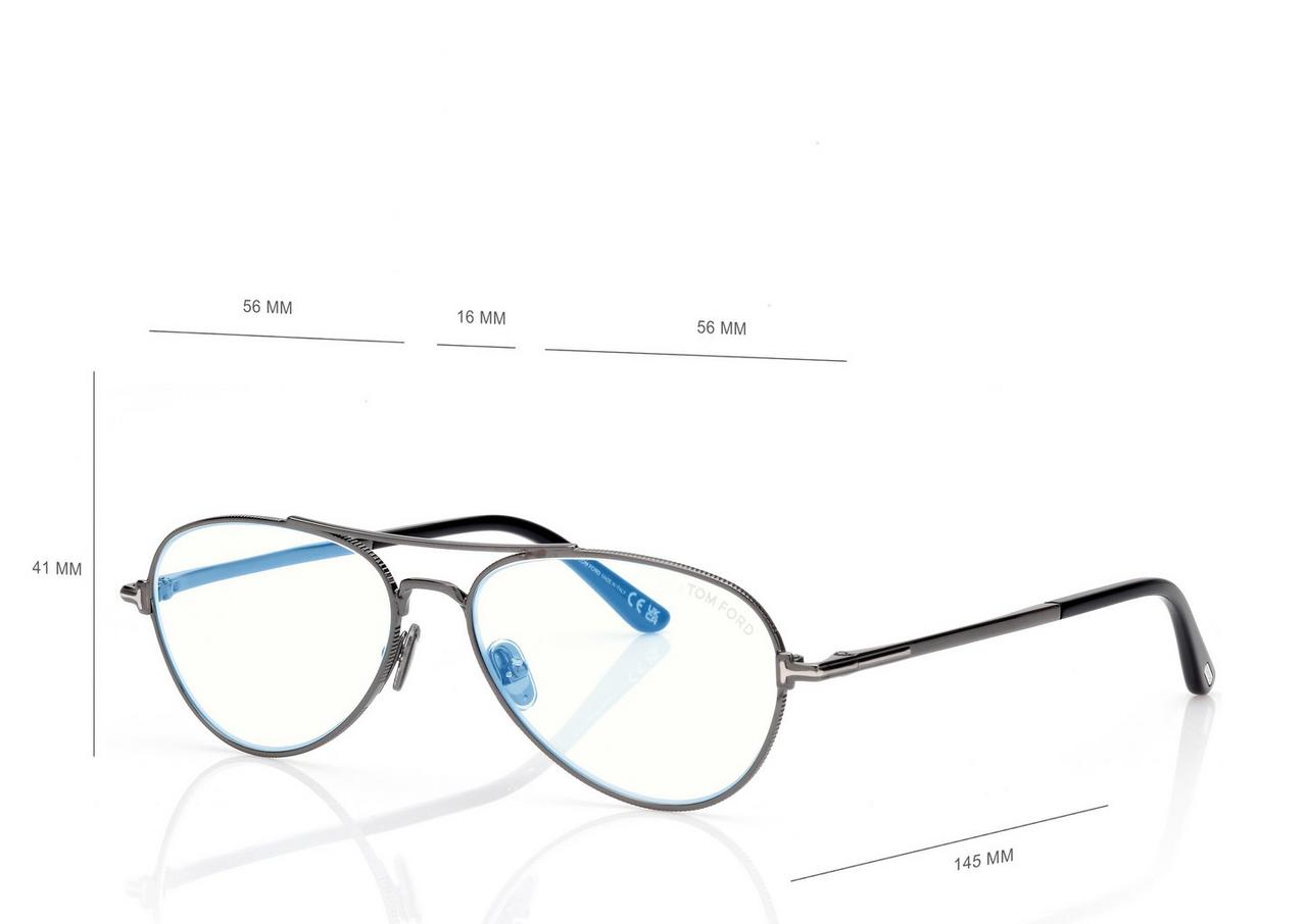 PILOTENBRILLE MIT BLAULICHTFILTER image number 3