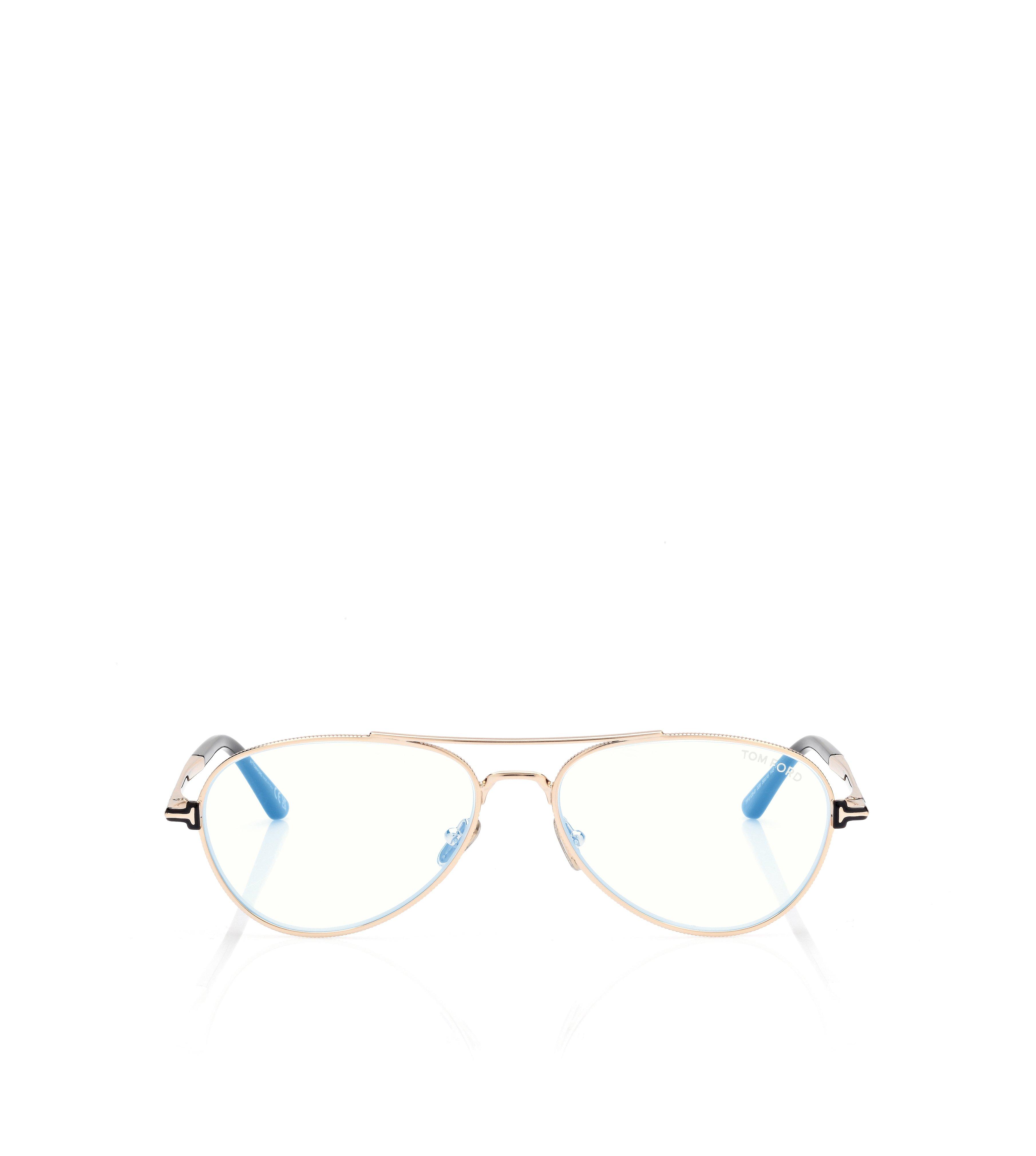 LUNETTES AVIATEUR LUMI&Egrave;RE BLEUE