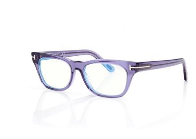TOM FORD OM WINE OCCHIALI DA VISTA RETTANGOLARI CON FILTRO LUCE BLU