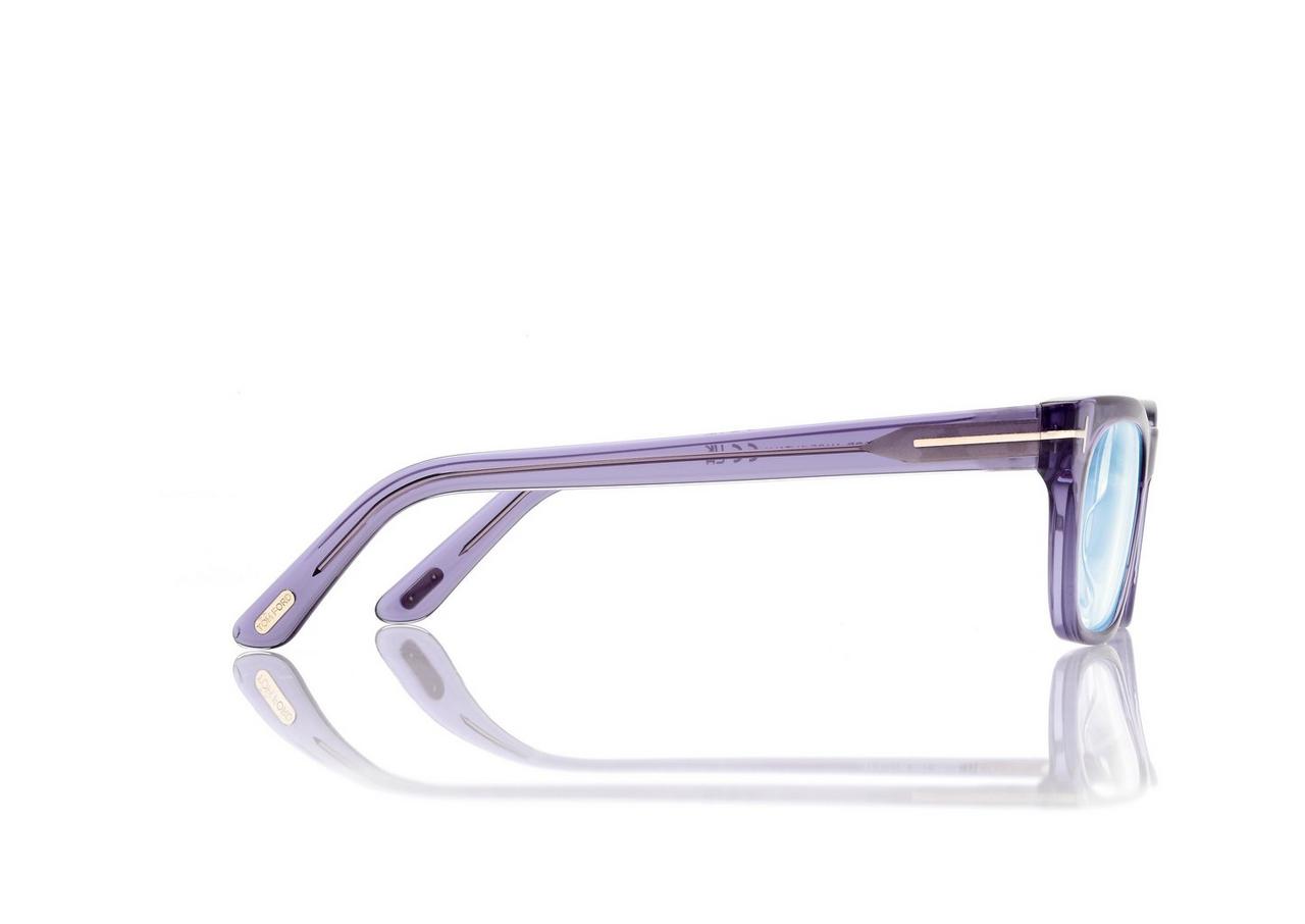TOM FORD OM WINE OCCHIALI DA VISTA RETTANGOLARI CON FILTRO LUCE BLU