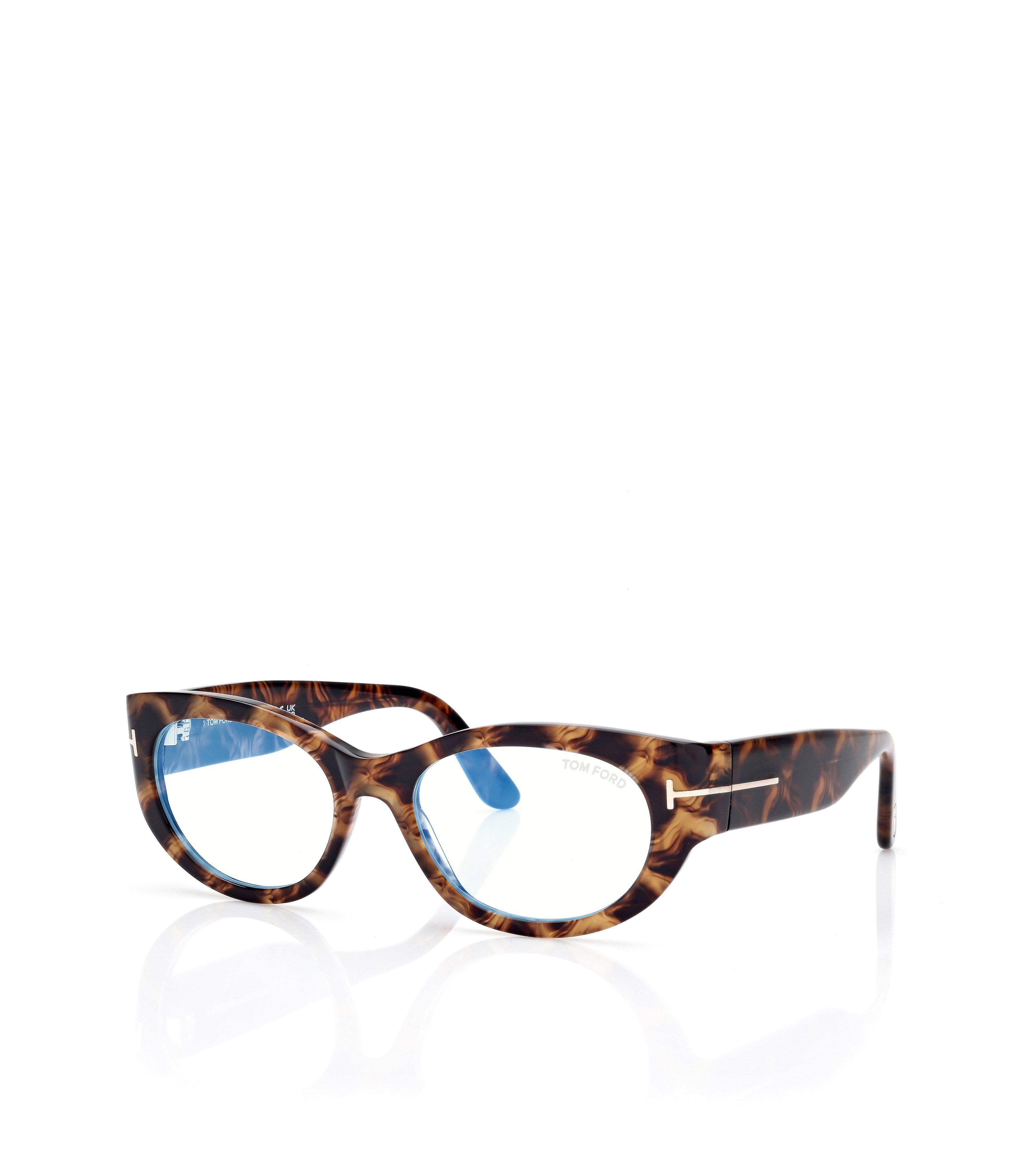 OVAL BLUE BLOCK OPTICALS