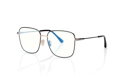 TOM FORD OM BLACK BLUE BLOCK SQUARE OPTICALS