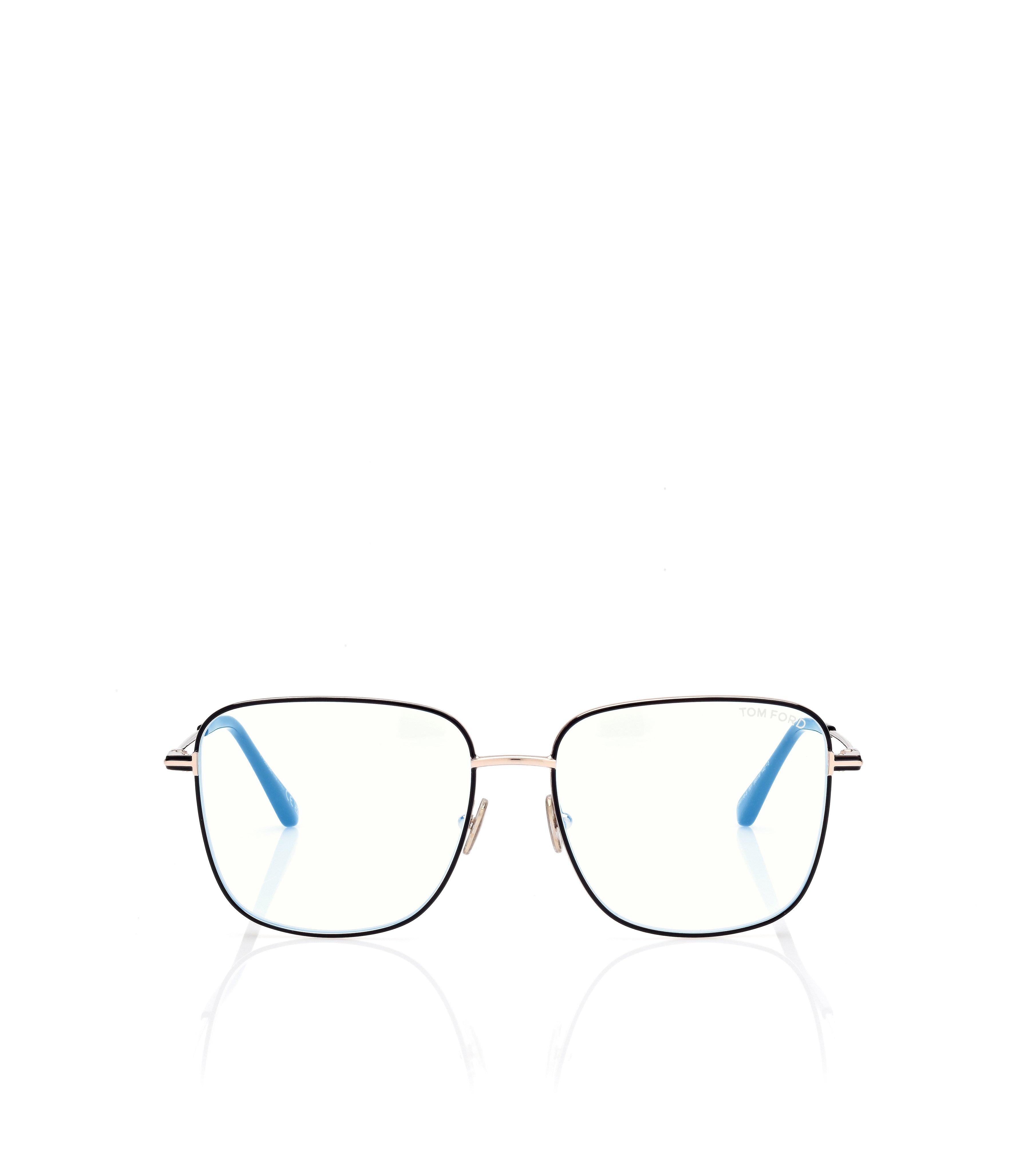 BLUE BLOCK SQUARE OPTICALS