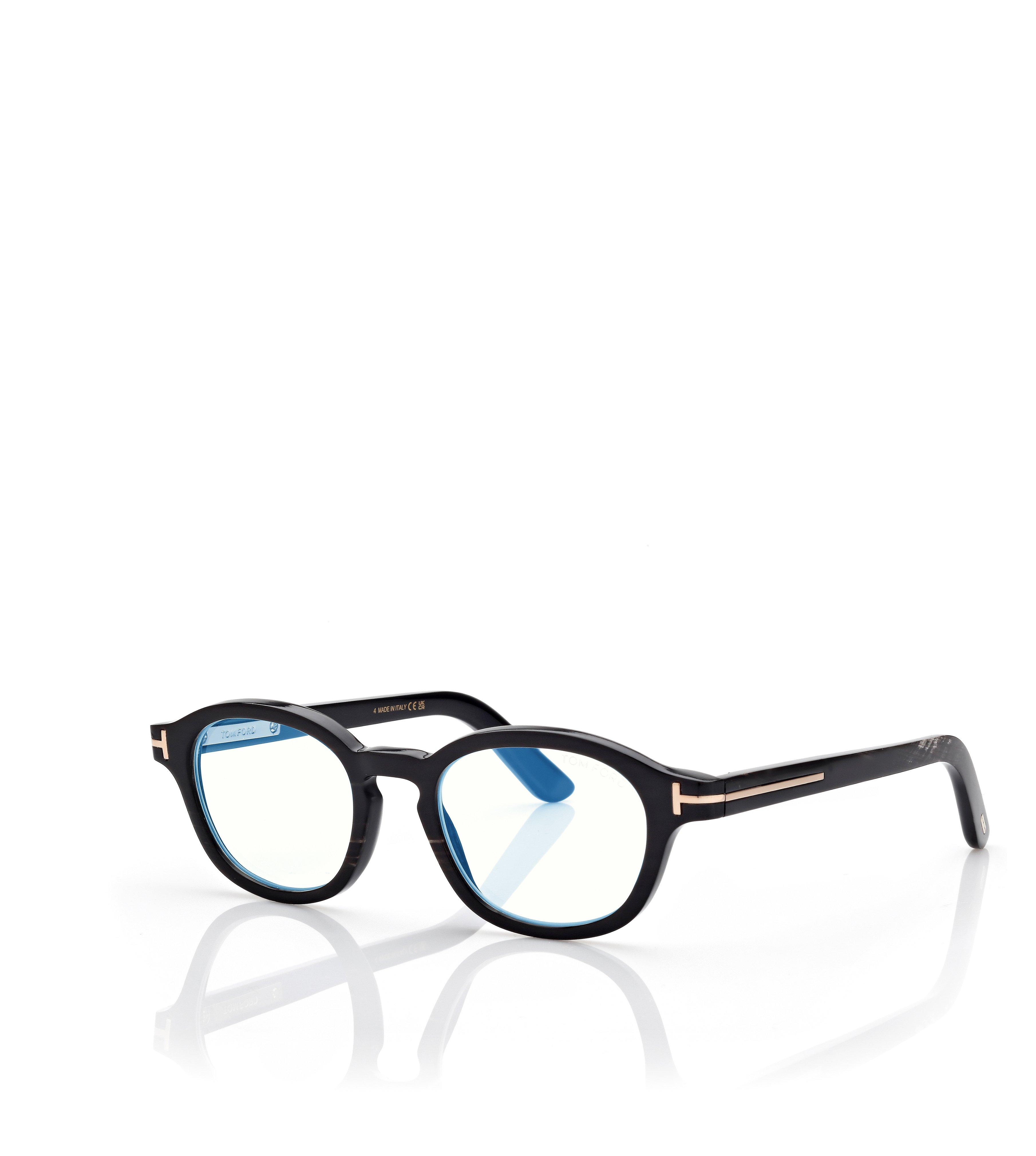 ROUND HORN BLUE BLOCK OPTICALS