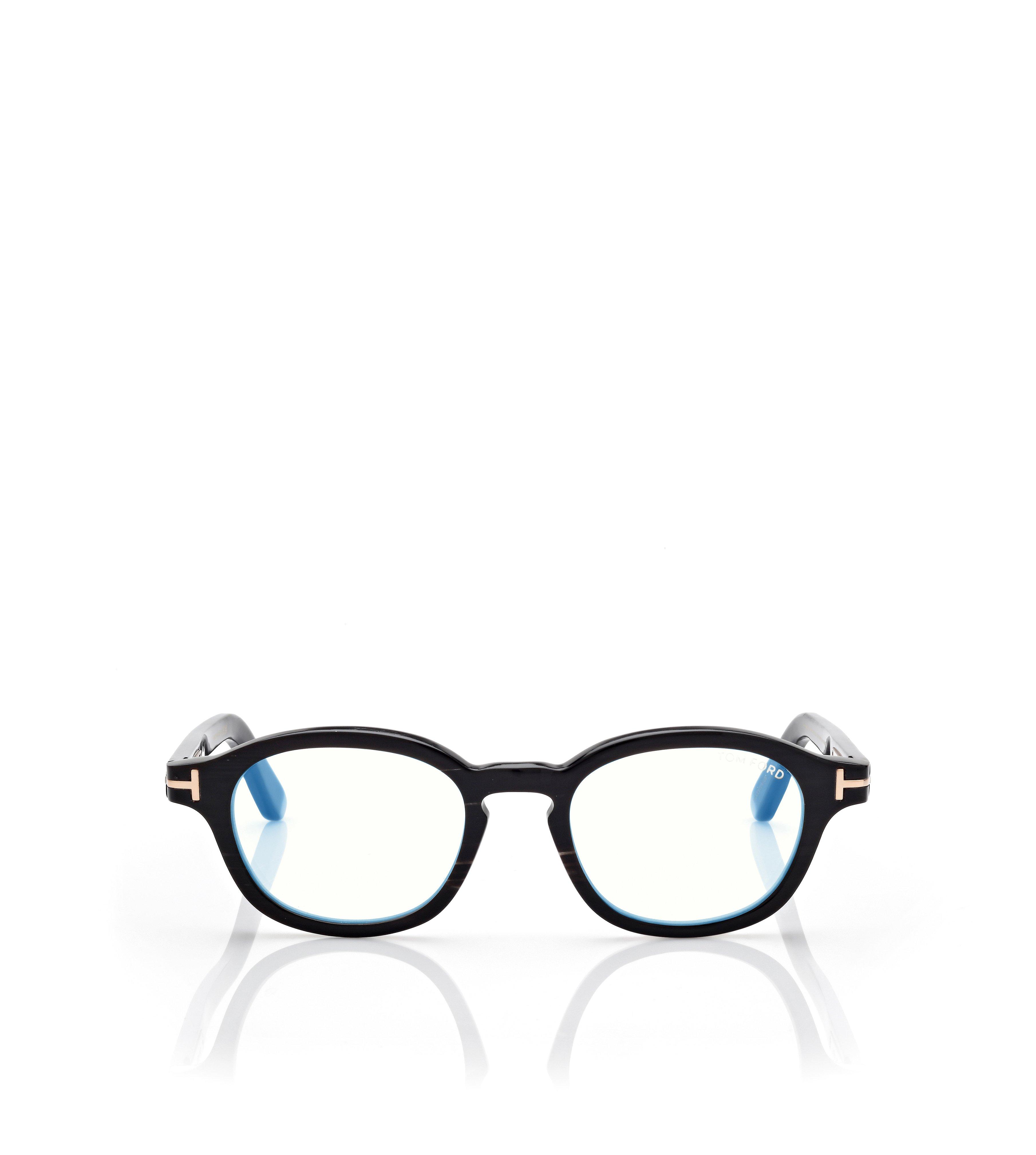 ROUND HORN BLUE BLOCK OPTICALS