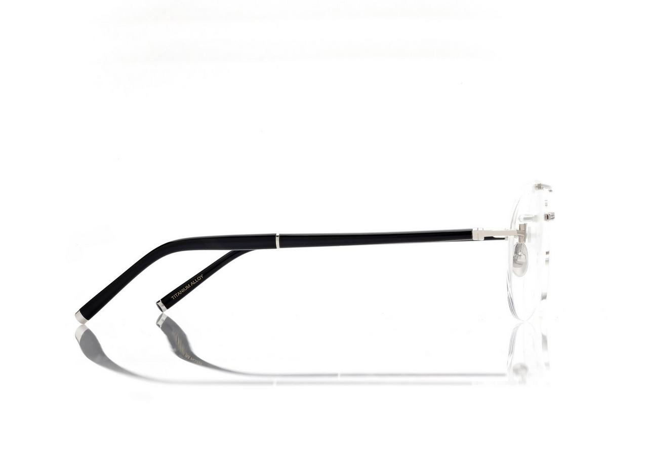 TOM FORD OM PALLADIUM NAVIGATOR TITANIUM BLUE BLOCK OPTICALS