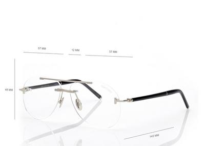 TOM FORD OM PALLADIUM NAVIGATOR TITANIUM BLUE BLOCK OPTICALS